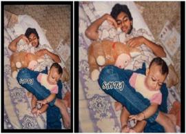 పవర్ స్టార్ బర్త్ డే సందర్భంగా పవన్ కాళ్ళ దగ్గర కూర్చున్న ఫోటో షేర్ చేసిన సాయిధరమ్ తేజ్