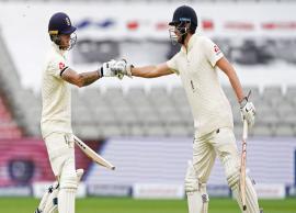 విండీస్ - ఇంగ్లాండ్ రెండో టెస్ట్ ..నిలకడగా ఆడుతున్న ఇంగ్లాండ్