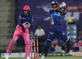 చెలరేగిన సూర్య కుమార్ ...రాజస్థాన్ ముందు భారీ లక్ష్యం ఉంచిన ముంబై