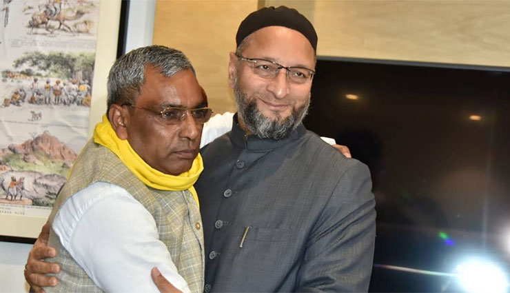 ఉత్తర ప్రదేశ్ ఎన్నికల కూటమిపై చర్చించడానికి అసదుద్దీన్ కలిసిన ఒవైసి...