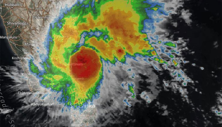 నివర్ సైక్లోన్: నేటి నుంచి 27 వరకు తెలుగు రాష్ట్రాల్లో భారీ వర్షాలు పడే అవకాశ౦...