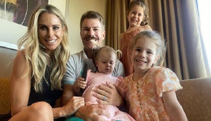 మూడు నెలల తర్వాత ఫ్యామిలీని కలుసుకున్న వార్నర్