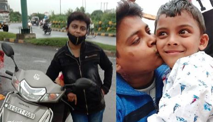 పూణే నుంచి జంషెడ్పూర్ వరకు 1,800 కిలోమీటర్లు బైక్పై ప్రయాణించిన తల్లి